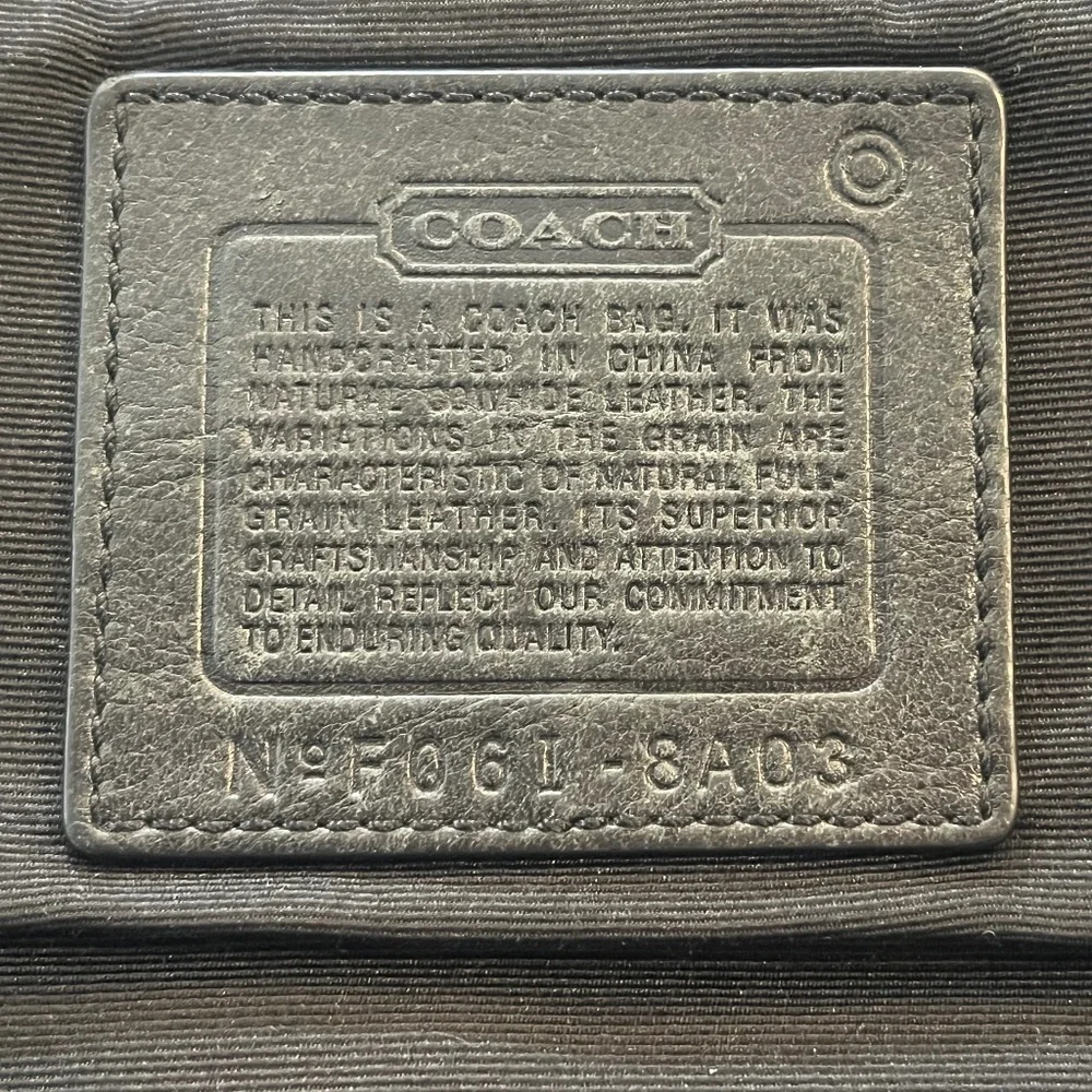 Coach, Black leather, Soho, Hobo/Slouchy Shoulder bag - Picture 10 of 12